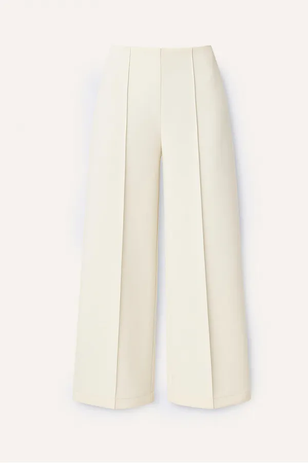 NERVÜRLÜ KREP PANTOLON