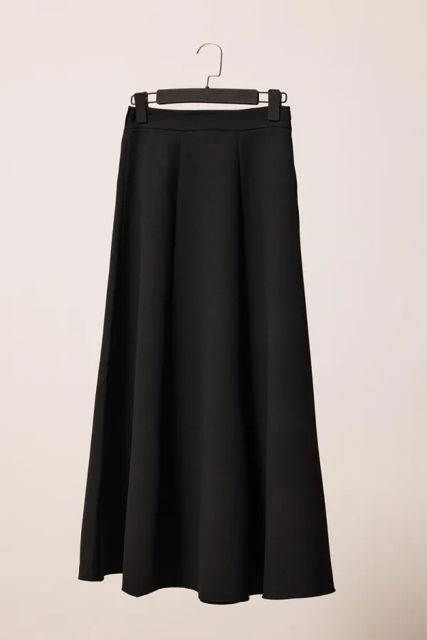 A-line crepe skirt A-line crepe skirt