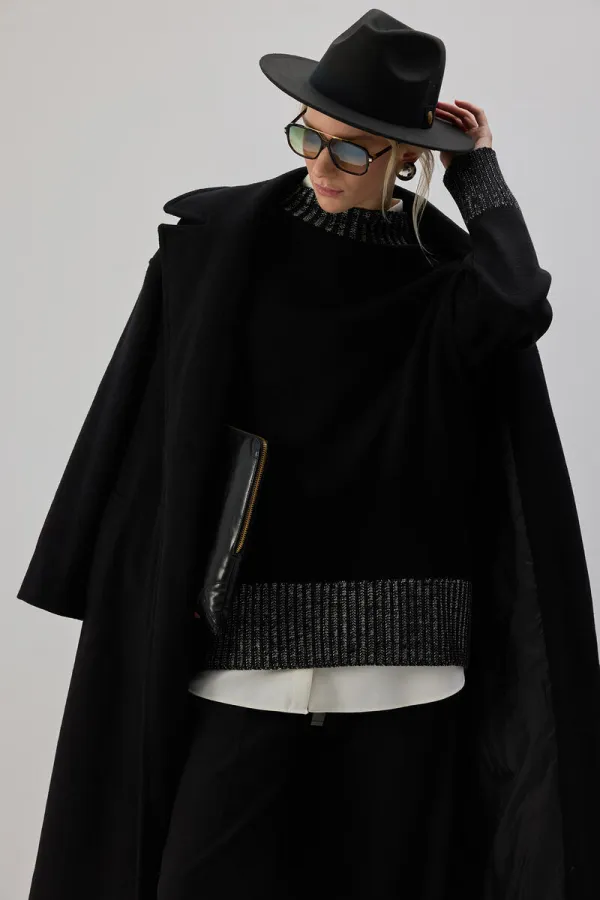 ZIT RENKLİ ÖRGÜ TUNİK