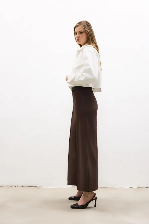 RIBBED PALAZZO TROUSERS RIBBED PALAZZO TROUSERS