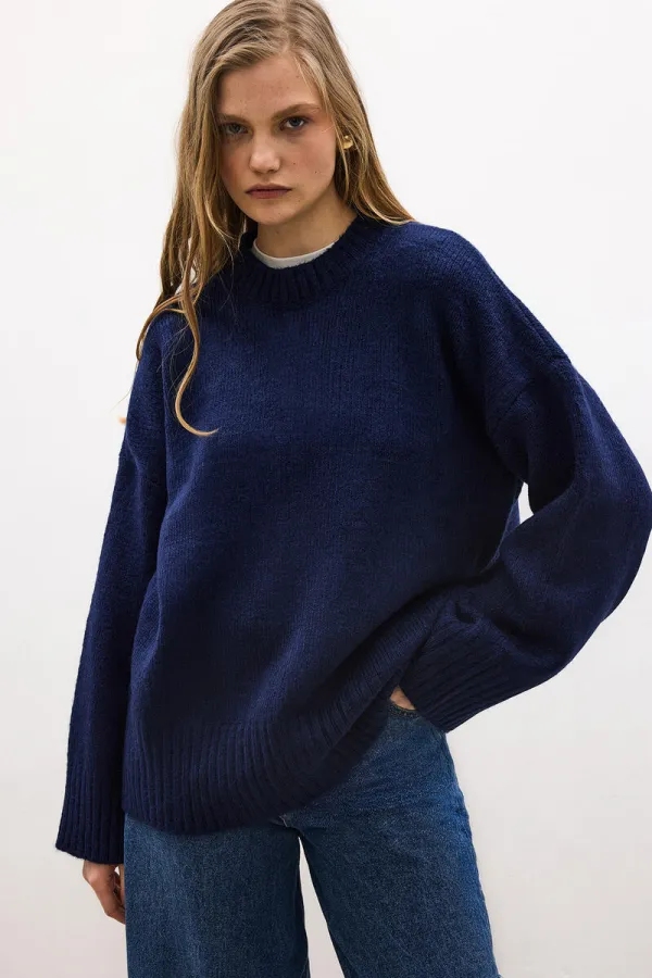 OVERSIZE TRİKO KAZAK