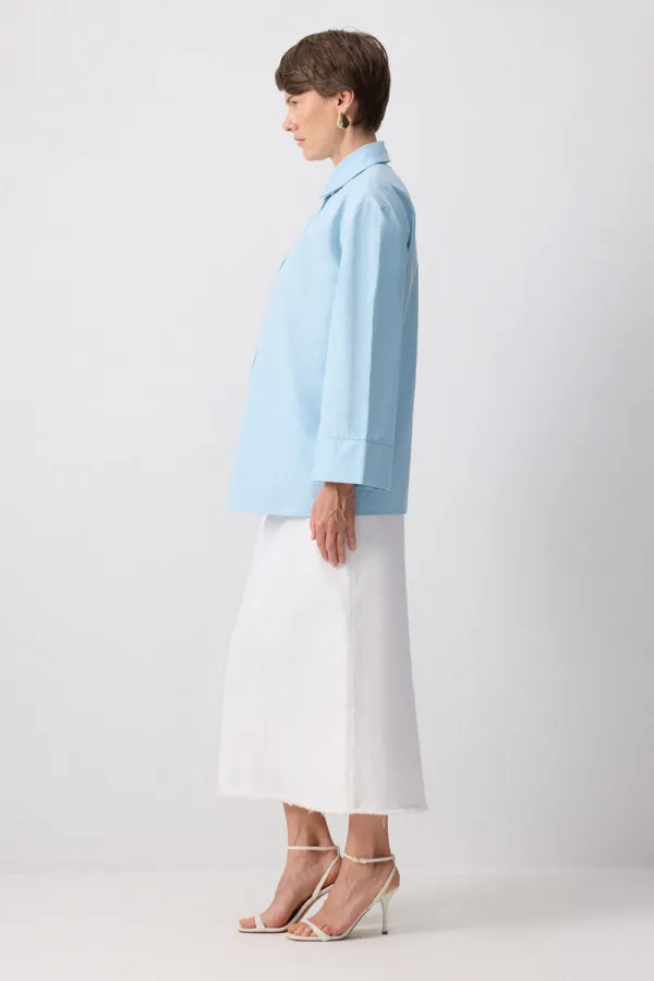 KIMONO SLEEVE SHIRT