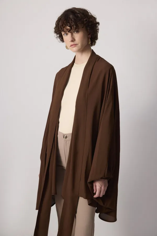 DÖKÜMLÜ VİSKON KİMONO