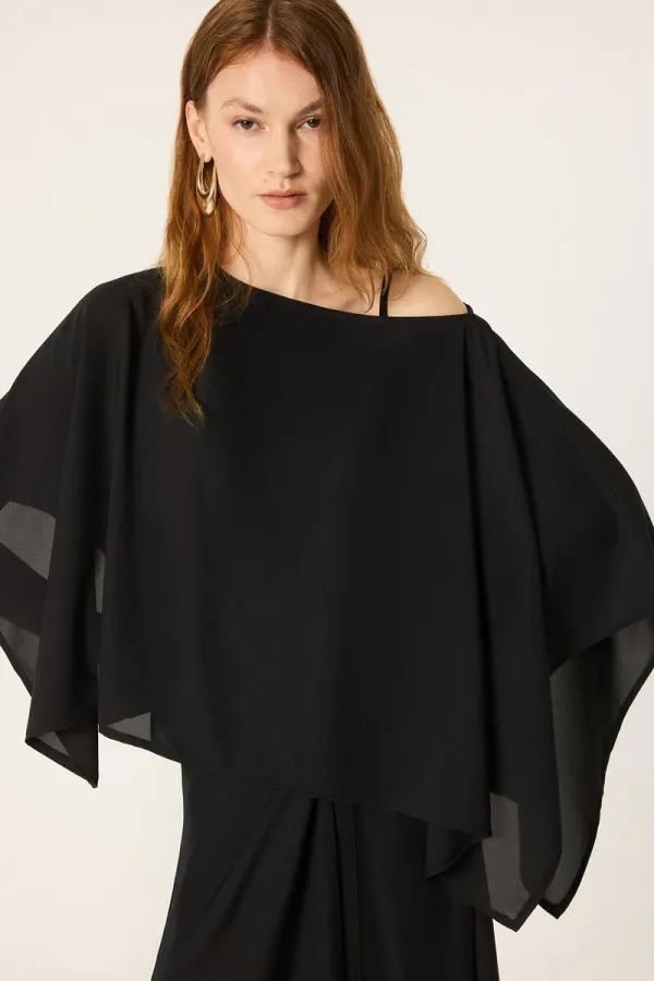 BATWING SLEEVE BLOUSE AND TROUSER SET BATWING SLEEVE BLOUSE AND TROUSER SET