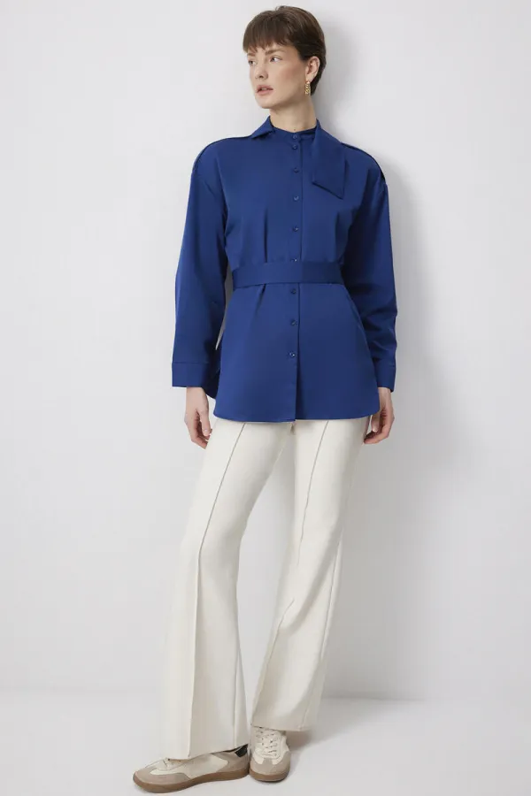 Relax Fit Shirt with Epaulets Relax Fit Shirt with Epaulets