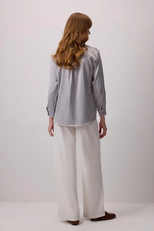 SATIN SHIRT SATIN SHIRT