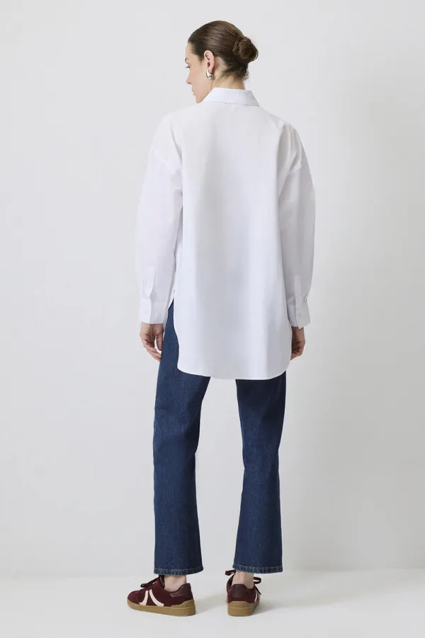 OVERSIZE FIT POPLIN SHIRT