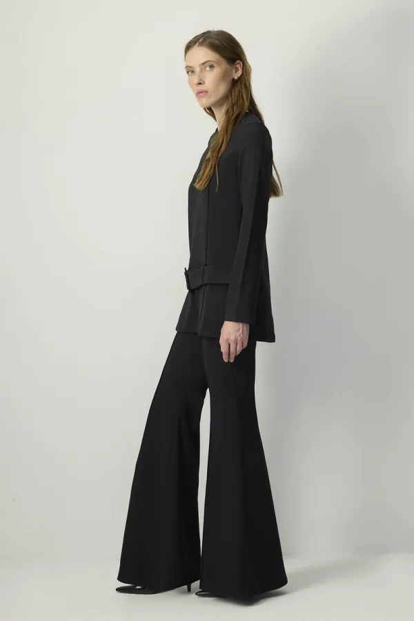BELTED CREPE TUNIC BELTED CREPE TUNIC