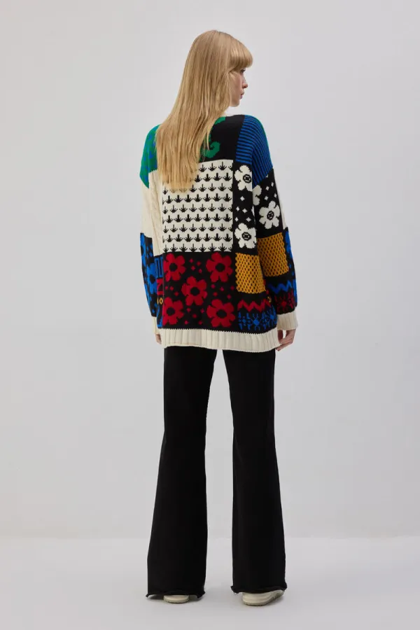 DESENLİ TRİKO KAZAK