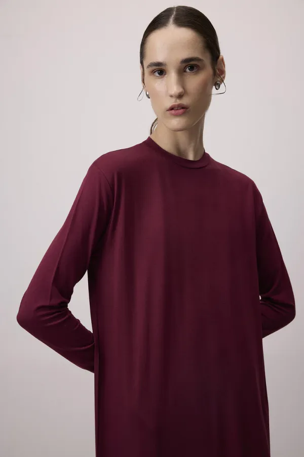 BASIC VİSKON ELBİSE