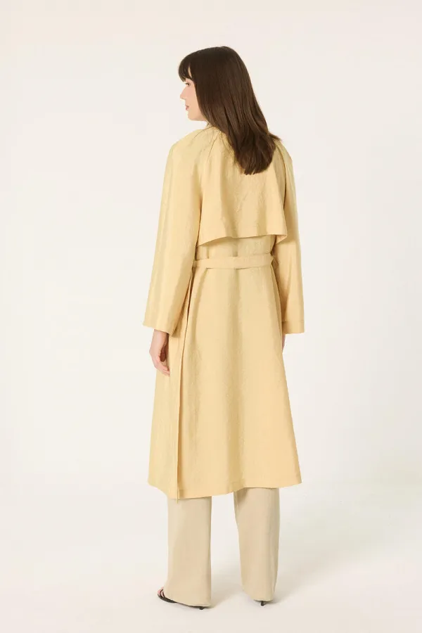TRENCH-MANTEAU CROISÉ KUPRA