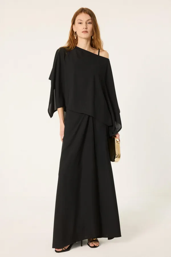 BATWING SLEEVE BLOUSE AND TROUSER SET BATWING SLEEVE BLOUSE AND TROUSER SET