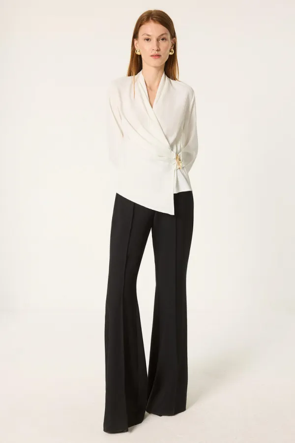 DRAPED BLOUSE DRAPED BLOUSE