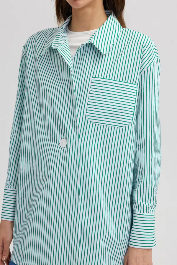 WIDE-CUFFS POPLIN SHIRT WIDE-CUFFS POPLIN SHIRT