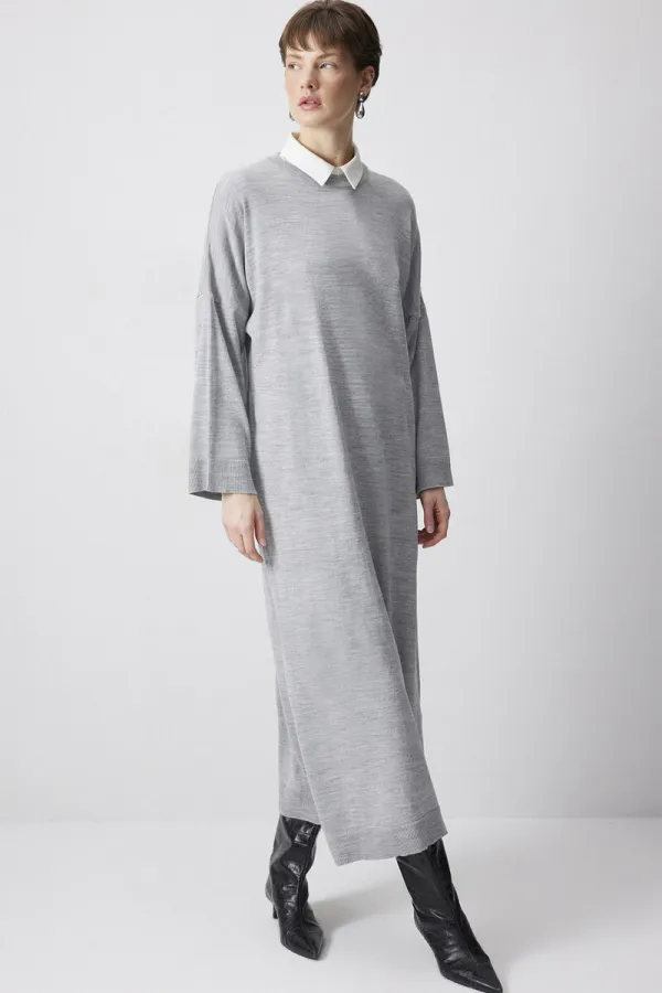 ROBE EN MAILLE OVERSIZE