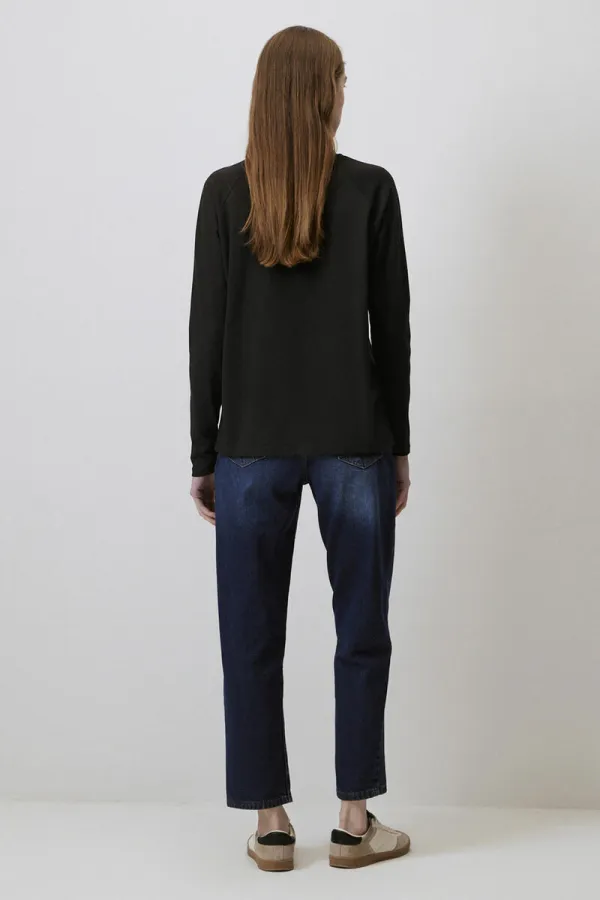 T-shirt à manches longues 100% coton