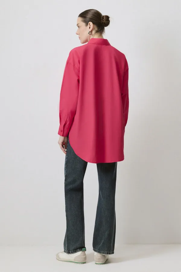 OVERSIZE FIT POPLIN SHIRT OVERSIZE FIT POPLIN SHIRT
