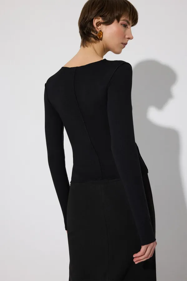 BODY COURT EN VISCOSE