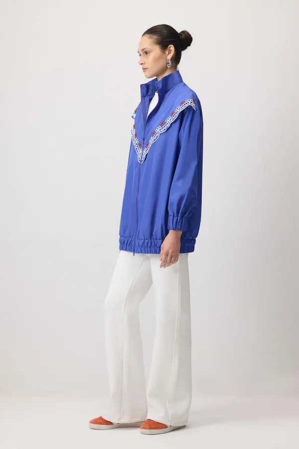 EMBROIDERED RAINCOAT