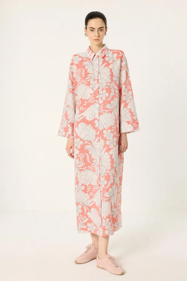 FLORAL PATTERNED DRESS FLORAL PATTERNED DRESS