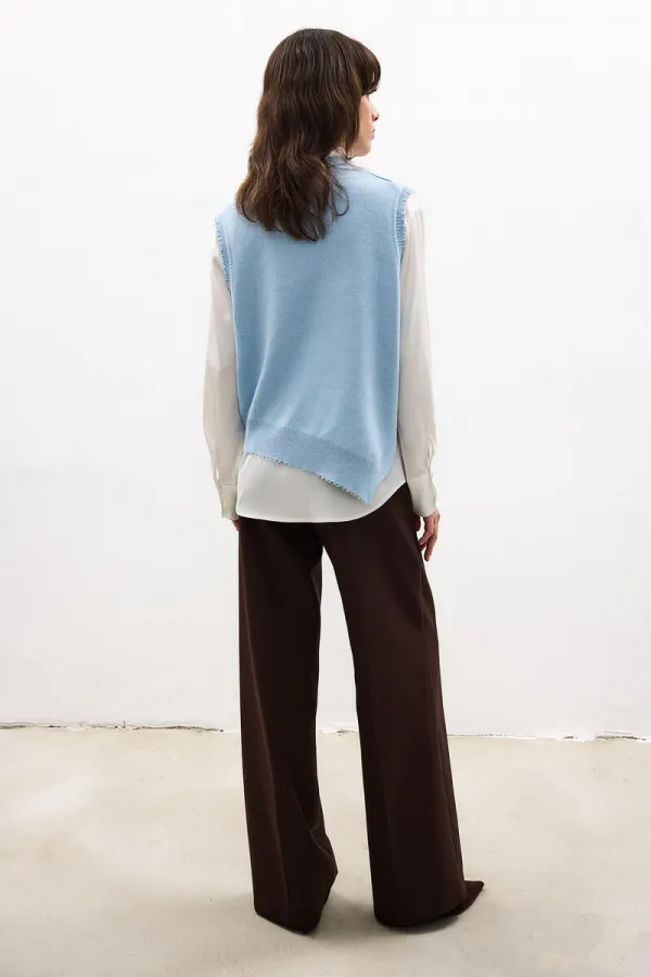 ASİMETRİK KESİM TRİKO SÜVETER