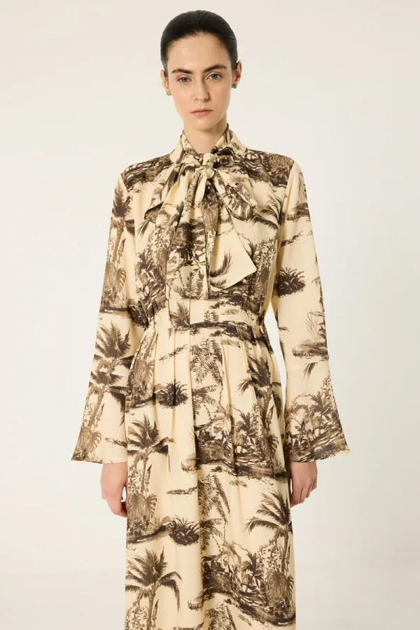 PATTERNED DRESS PATTERNED DRESS