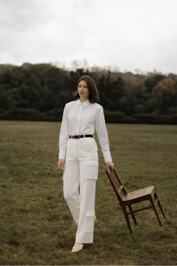 GABARDİN KARGO PANTOLON