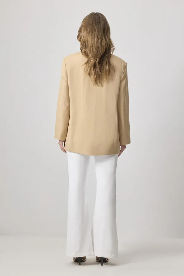 METAL DÜĞMELİ BLAZER CEKET