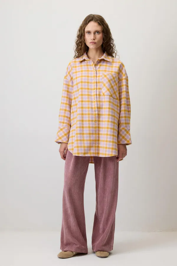 OVERSIZE LUMBERJACK PLAID SHIRT