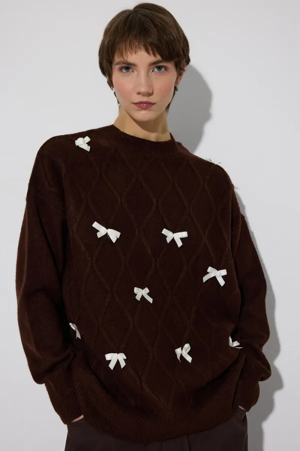 KURDELELİ TRİKO KAZAK