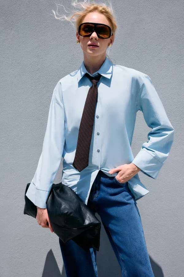 KIMONO SLEEVE SHIRT