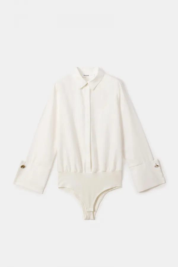 WIDE-CUFFS SHIRT BODYSUIT
