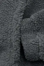 Sweat à capuche en polaire sherpa doublé en peau d'agneau pour homme Genius Store SHERPA-KAP