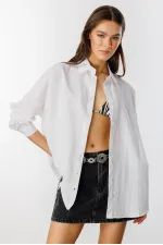 Oversize Basic Women's Shirt WOMEN-BASIC-SHIRT