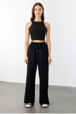 Pantalon de survêtement large en modal pour femme MODAL-SWEATHERS