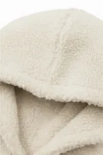 Sweat à capuche en polaire sherpa doublé en peau d'agneau pour homme Genius Store SHERPA-KAP