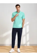 Men's Jogger Pants with Elastic Waistband and Pockets - Men's Jogger Pants