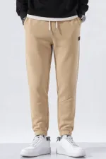 Genıus Store Erkek Eşofman İçi Polarlı Bağcıklı Bel Jogger Spor Eşofman Altı SPOR-ESF001