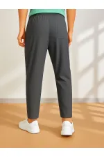 Men's Jogger Pants with Elastic Waistband and Pockets - Men's Jogger Pants