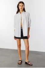 Oversize Basic Women's Shirt WOMEN-BASIC-SHIRT