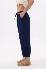 Women's Harem Pants with Pockets, Ayrobin Harem Pants, Adjustable Elastic Waistband, WOMEN'S SHALBAR