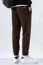 Genıus Store Erkek Eşofman İçi Polarlı Bağcıklı Bel Jogger Spor Eşofman Altı SPOR-ESF001