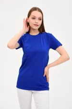 Women's Crew Neck Basic T-Shirt Navy Blue