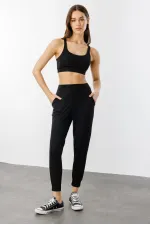 Pantalon de jogging taille haute pour femme NEW-JOGER