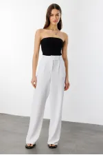 Pantalon palazzo confortable avec ceinture velcro (PANTALON VELCRO)