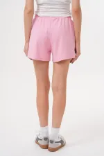 Kadın Modal Şort Beli Lastikli Cepli Şort MODAL-ŞORT