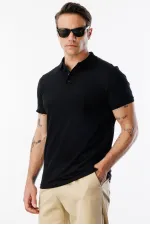 Polo homme en coton infroissable, coupe classique, modèle POLOYAKA-T-SHIRT1