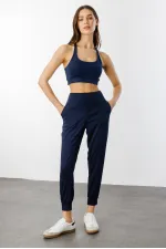 Pantalon de jogging taille haute pour femme NEW-JOGER