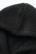 Sweat à capuche en polaire sherpa doublé en peau d'agneau pour homme Genius Store SHERPA-KAP