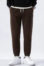 Genıus Store Erkek Eşofman İçi Polarlı Bağcıklı Bel Jogger Spor Eşofman Altı SPOR-ESF001